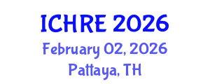 International Conference on Human Reproduction and Embryology (ICHRE) February 02, 2026 - Pattaya, Thailand
