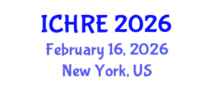 International Conference on Human Reproduction and Embryology (ICHRE) February 16, 2026 - New York, United States