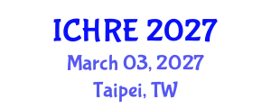 International Conference on Human Reproduction and Embryology (ICHRE) March 03, 2027 - Taipei, Taiwan