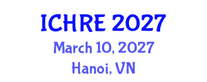 International Conference on Human Reproduction and Embryology (ICHRE) March 10, 2027 - Hanoi, Vietnam