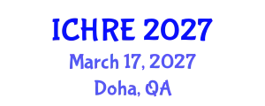 International Conference on Human Reproduction and Embryology (ICHRE) March 17, 2027 - Doha, Qatar