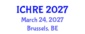 International Conference on Human Reproduction and Embryology (ICHRE) March 24, 2027 - Brussels, Belgium