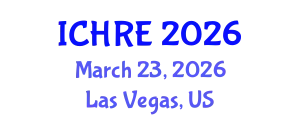 International Conference on Human Reproduction and Embryology (ICHRE) March 23, 2026 - Las Vegas, United States