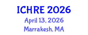 International Conference on Human Reproduction and Embryology (ICHRE) April 13, 2026 - Marrakesh, Morocco