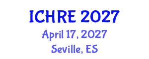 International Conference on Human Reproduction and Embryology (ICHRE) April 17, 2027 - Seville, Spain