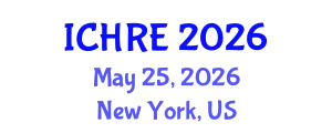 International Conference on Human Reproduction and Embryology (ICHRE) May 25, 2026 - New York, United States