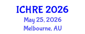 International Conference on Human Reproduction and Embryology (ICHRE) May 25, 2026 - Melbourne, Australia