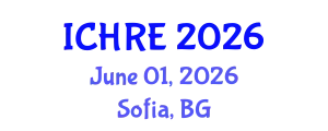 International Conference on Human Reproduction and Embryology (ICHRE) June 01, 2026 - Sofia, Bulgaria