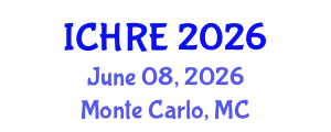 International Conference on Human Reproduction and Embryology (ICHRE) June 08, 2026 - Monte Carlo, Monaco