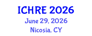 International Conference on Human Reproduction and Embryology (ICHRE) June 29, 2026 - Nicosia, Cyprus
