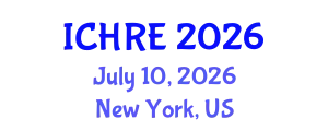 International Conference on Human Reproduction and Embryology (ICHRE) July 10, 2026 - New York, United States