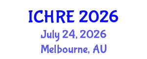 International Conference on Human Reproduction and Embryology (ICHRE) July 24, 2026 - Melbourne, Australia