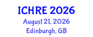 International Conference on Human Reproduction and Embryology (ICHRE) August 21, 2026 - Edinburgh, United Kingdom