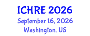 International Conference on Human Reproduction and Embryology (ICHRE) September 16, 2026 - Washington, United States