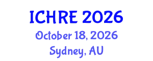 International Conference on Human Reproduction and Embryology (ICHRE) October 18, 2026 - Sydney, Australia