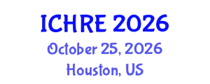 International Conference on Human Reproduction and Embryology (ICHRE) October 25, 2026 - Houston, United States