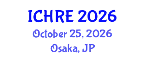 International Conference on Human Reproduction and Embryology (ICHRE) October 25, 2026 - Osaka, Japan