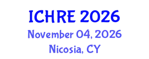 International Conference on Human Reproduction and Embryology (ICHRE) November 04, 2026 - Nicosia, Cyprus