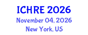 International Conference on Human Reproduction and Embryology (ICHRE) November 04, 2026 - New York, United States