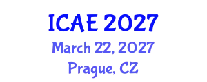 International Conference on Automotive Engineering (ICAE) March 22, 2027 - Prague, Czechia