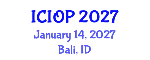 International Conference on Industrial and Organizational Psychology (ICIOP) January 14, 2027 - Bali, Indonesia