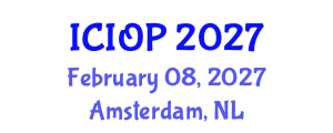 International Conference on Industrial and Organizational Psychology (ICIOP) February 08, 2027 - Amsterdam, Netherlands