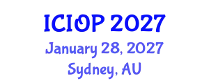 International Conference on Industrial and Organizational Psychology (ICIOP) January 28, 2027 - Sydney, Australia