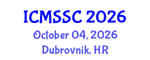 International Conference on Mathematics, Statistics and Scientific Computing (ICMSSC) October 04, 2026 - Dubrovnik, Croatia