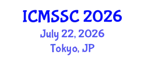 International Conference on Mathematics, Statistics and Scientific Computing (ICMSSC) July 22, 2026 - Tokyo, Japan