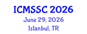 International Conference on Mathematics, Statistics and Scientific Computing (ICMSSC) June 29, 2026 - Istanbul, Turkey
