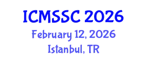 International Conference on Mathematics, Statistics and Scientific Computing (ICMSSC) February 12, 2026 - Istanbul, Turkey