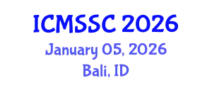 International Conference on Mathematics, Statistics and Scientific Computing (ICMSSC) January 05, 2026 - Bali, Indonesia