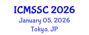 International Conference on Mathematics, Statistics and Scientific Computing (ICMSSC) January 05, 2026 - Tokyo, Japan