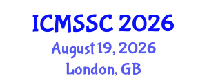 International Conference on Mathematics, Statistics and Scientific Computing (ICMSSC) August 19, 2026 - London, United Kingdom