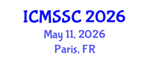 International Conference on Mathematics, Statistics and Scientific Computing (ICMSSC) May 11, 2026 - Paris, France