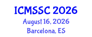 International Conference on Mathematics, Statistics and Scientific Computing (ICMSSC) August 16, 2026 - Barcelona, Spain