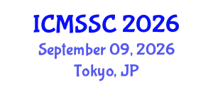 International Conference on Mathematics, Statistics and Scientific Computing (ICMSSC) September 09, 2026 - Tokyo, Japan