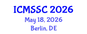 International Conference on Mathematics, Statistics and Scientific Computing (ICMSSC) May 18, 2026 - Berlin, Germany