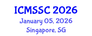 International Conference on Mathematics, Statistics and Scientific Computing (ICMSSC) January 05, 2026 - Singapore, Singapore
