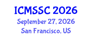 International Conference on Mathematics, Statistics and Scientific Computing (ICMSSC) September 27, 2026 - San Francisco, United States
