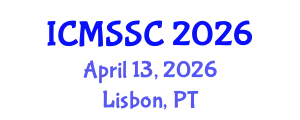 International Conference on Mathematics, Statistics and Scientific Computing (ICMSSC) April 13, 2026 - Lisbon, Portugal
