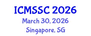 International Conference on Mathematics, Statistics and Scientific Computing (ICMSSC) March 30, 2026 - Singapore, Singapore