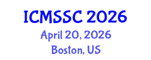 International Conference on Mathematics, Statistics and Scientific Computing (ICMSSC) April 20, 2026 - Boston, United States