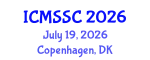 International Conference on Mathematics, Statistics and Scientific Computing (ICMSSC) July 19, 2026 - Copenhagen, Denmark