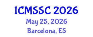 International Conference on Mathematics, Statistics and Scientific Computing (ICMSSC) May 25, 2026 - Barcelona, Spain