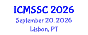 International Conference on Mathematics, Statistics and Scientific Computing (ICMSSC) September 20, 2026 - Lisbon, Portugal