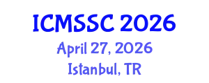 International Conference on Mathematics, Statistics and Scientific Computing (ICMSSC) April 27, 2026 - Istanbul, Turkey