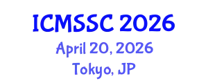 International Conference on Mathematics, Statistics and Scientific Computing (ICMSSC) April 20, 2026 - Tokyo, Japan