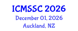 International Conference on Mathematics, Statistics and Scientific Computing (ICMSSC) December 01, 2026 - Auckland, New Zealand