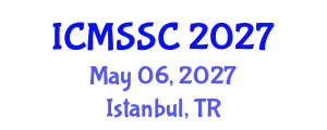 International Conference on Mathematics, Statistics and Scientific Computing (ICMSSC) May 06, 2027 - Istanbul, Turkey
